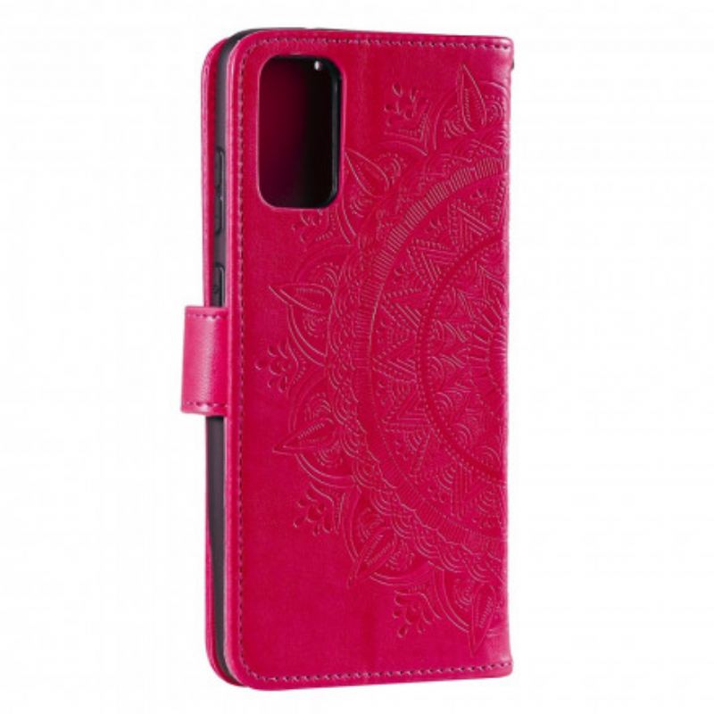 Capa Flip Para Honor 10X Lite Mandala Do Sol