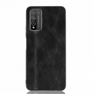 Capa Para Honor 10X Lite Efeito Couro Couture