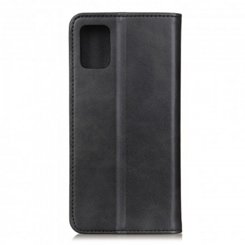 Capa De Celular Para OnePlus 9 Pro Flip Couro Rachado Sóbrio