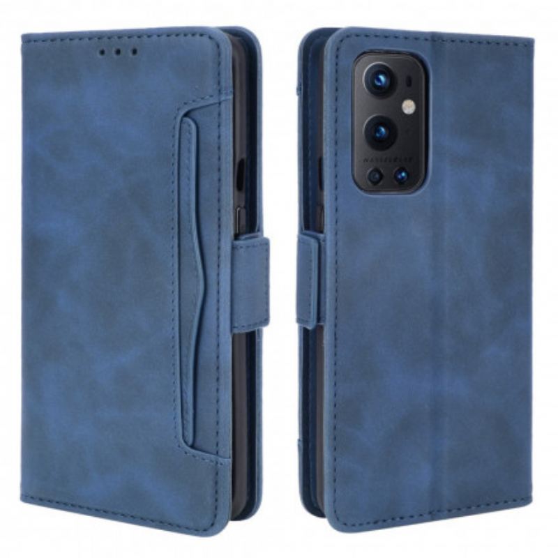 Capa De Couro Para OnePlus 9 Pro Multi-card Premier Class