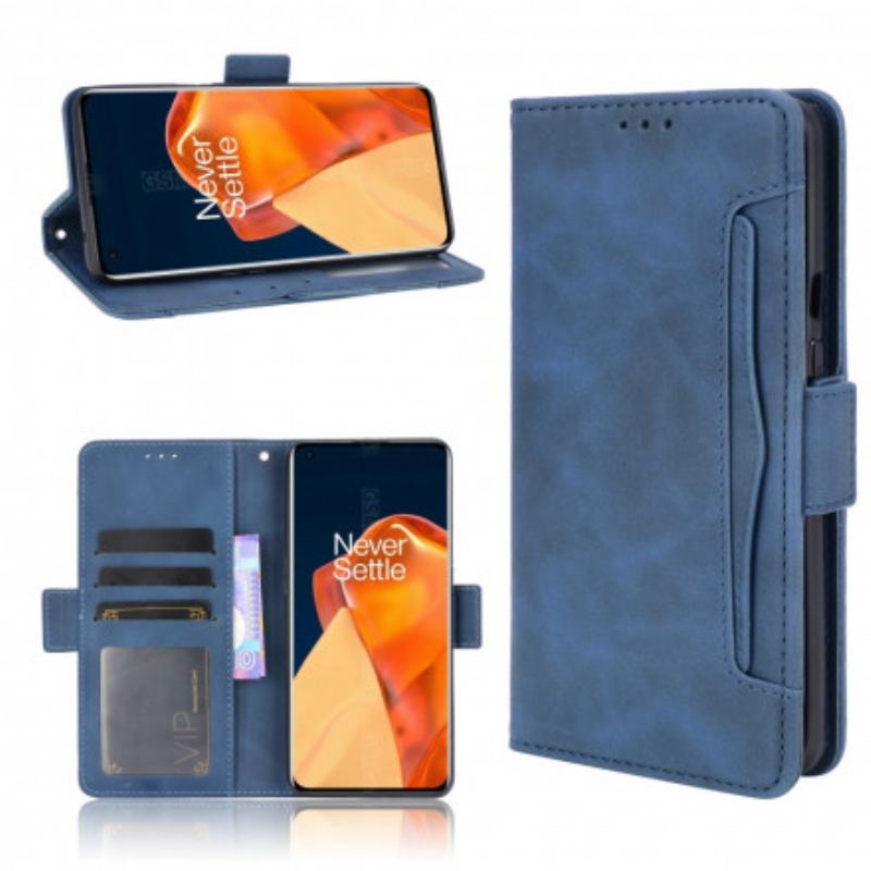 Capa De Couro Para OnePlus 9 Pro Multi-card Premier Class