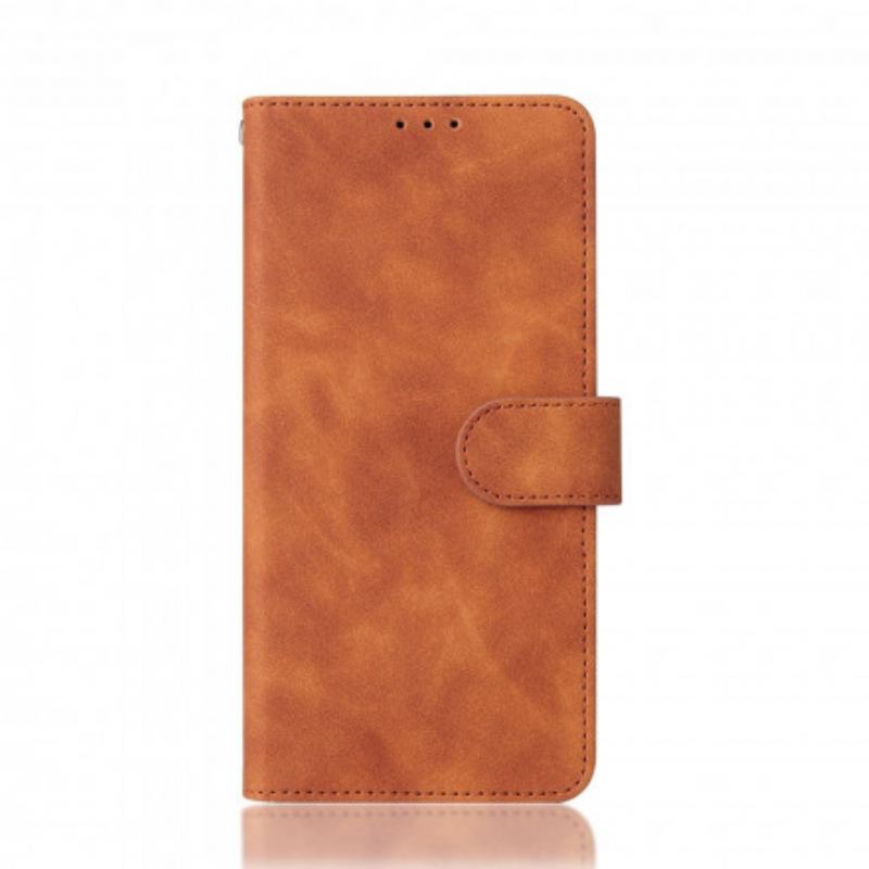 Capa Flip Para OnePlus 9 Pro Toque De Pele