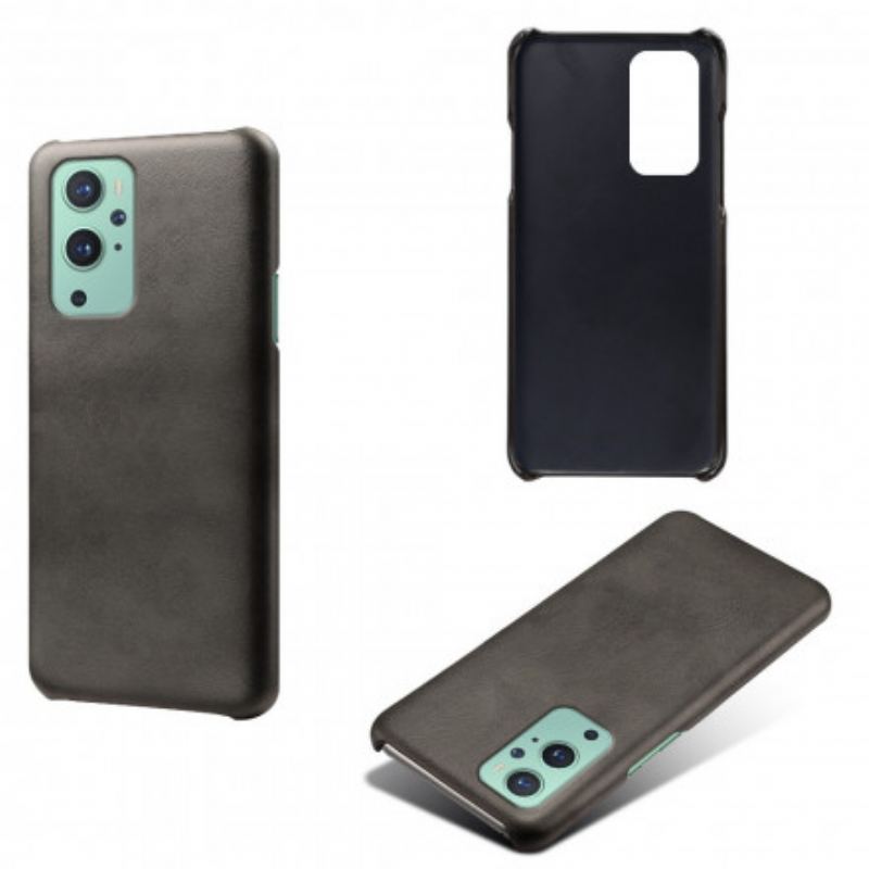 Capa Para OnePlus 9 Pro Efeito Couro Ksq