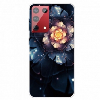 Capa Para OnePlus 9 Pro Flores Flexíveis