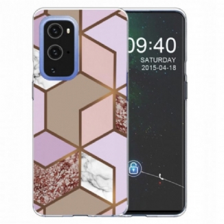 Capa Para OnePlus 9 Pro Mármore Geométrico