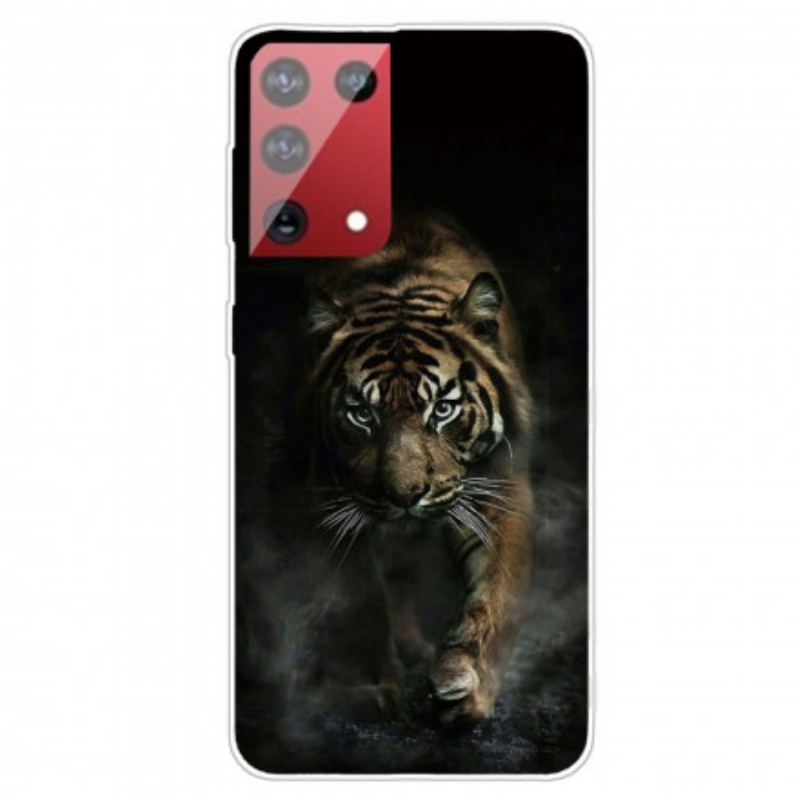 Capa Para OnePlus 9 Pro Tigre Flexível