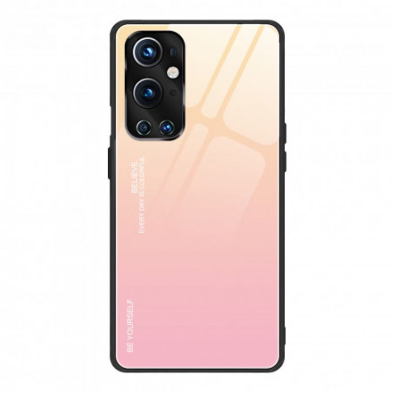 Capa Para OnePlus 9 Pro Vidro Temperado Seja Você Mesmo