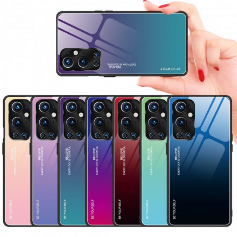 Capa Para OnePlus 9 Pro Vidro Temperado Seja Você Mesmo