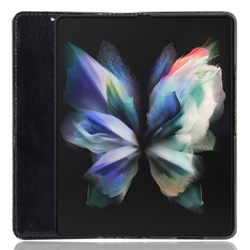 Capa De Celular Para Samsung Galaxy Z Fold 4 Flip Armazenamento De Caneta Retrô