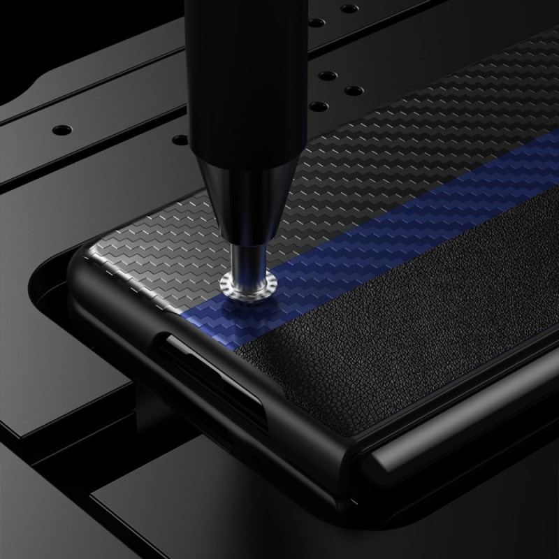 Capa De Celular Para Samsung Galaxy Z Fold 4 Fórmula 1 Carbono