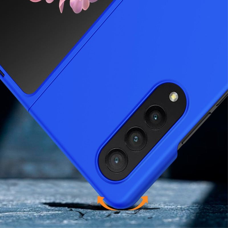 Capa De Celular Para Samsung Galaxy Z Fold 4 Toque De Pele Uni