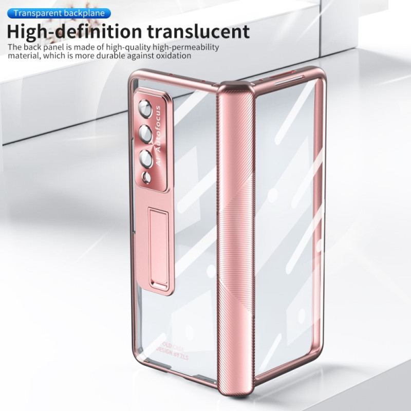 Capa De Celular Para Samsung Galaxy Z Fold 4 Vidro Temperado Transparente E Dobradiça