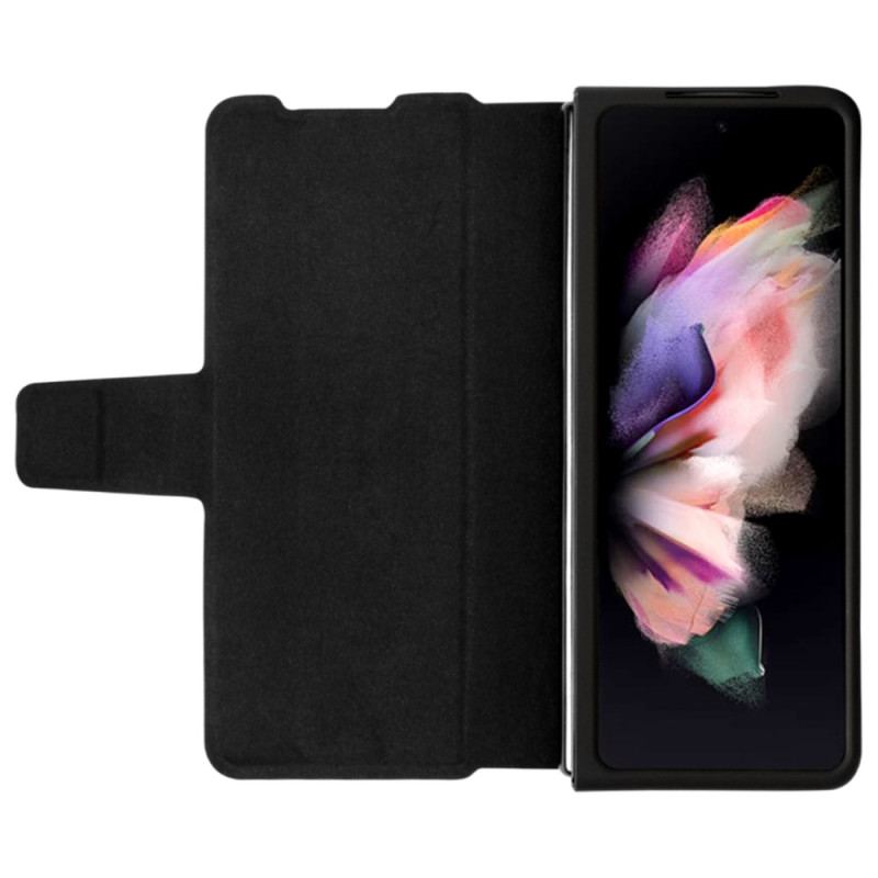 Capa Em Pele Para Samsung Galaxy Z Fold 4 Couro Sintético Nillkin