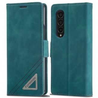 Capa Flip Para Samsung Galaxy Z Fold 4 Série Forwenw F3