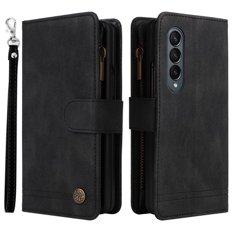 Capa Folio Para Samsung Galaxy Z Fold 4 Monopa