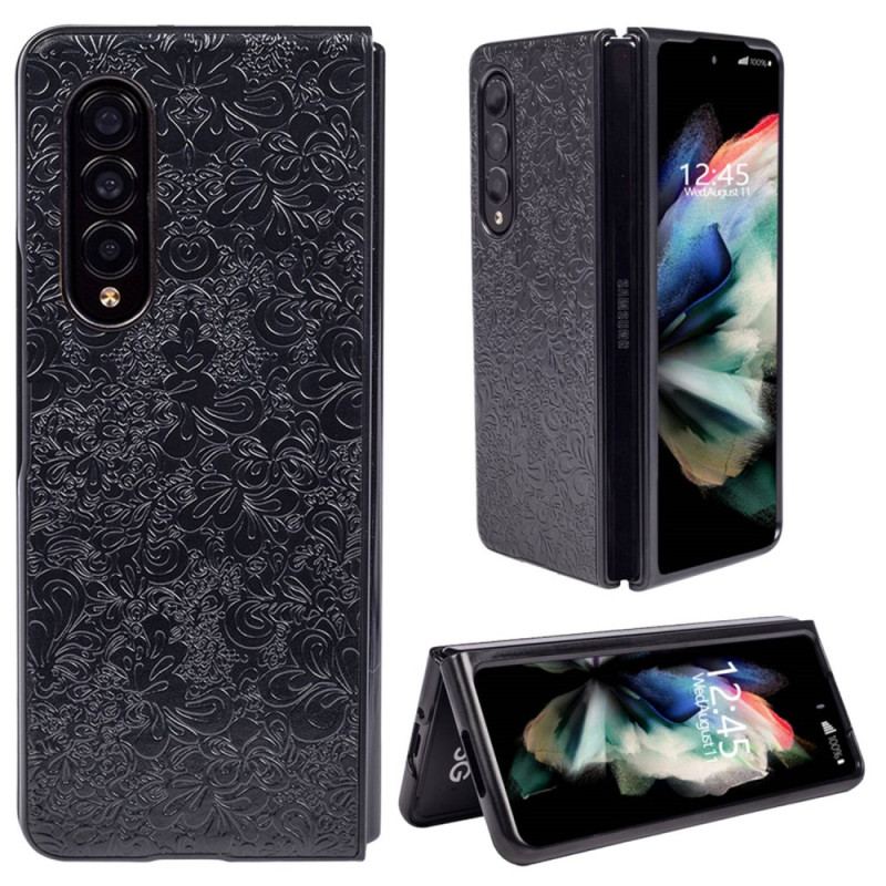 Capa Para Samsung Galaxy Z Fold 4 Arabesco Relevo