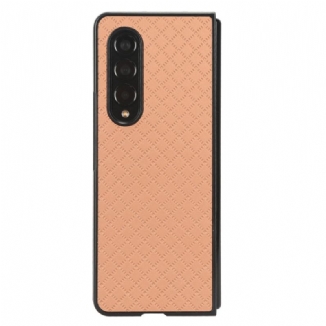 Capa Para Samsung Galaxy Z Fold 4 Azulejos Discretos