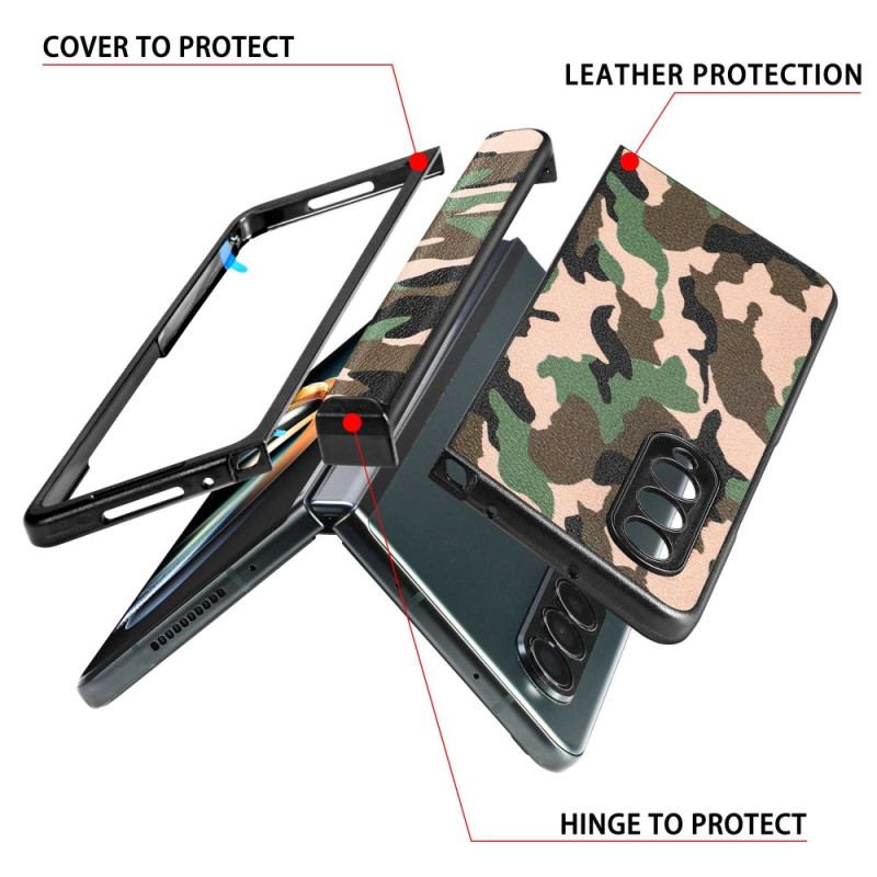 Capa Para Samsung Galaxy Z Fold 4 Camuflar