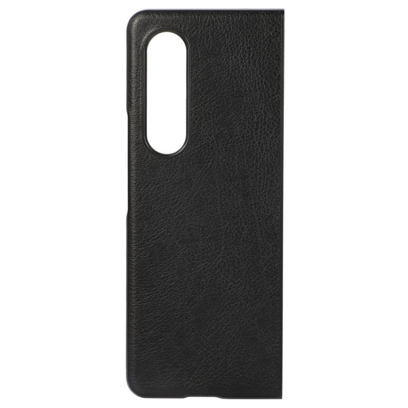 Capa Para Samsung Galaxy Z Fold 4 Couro Falso Clássico