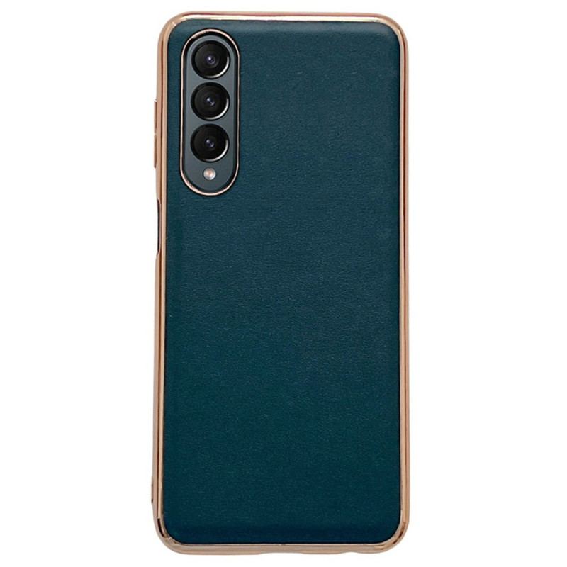 Capa Para Samsung Galaxy Z Fold 4 Couro Sintético Liso Premium