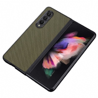 Capa Para Samsung Galaxy Z Fold 4 Couro Sintético Resistente Aos Negócios