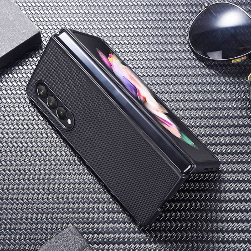 Capa Para Samsung Galaxy Z Fold 4 Couro Sintético Resistente Aos Negócios