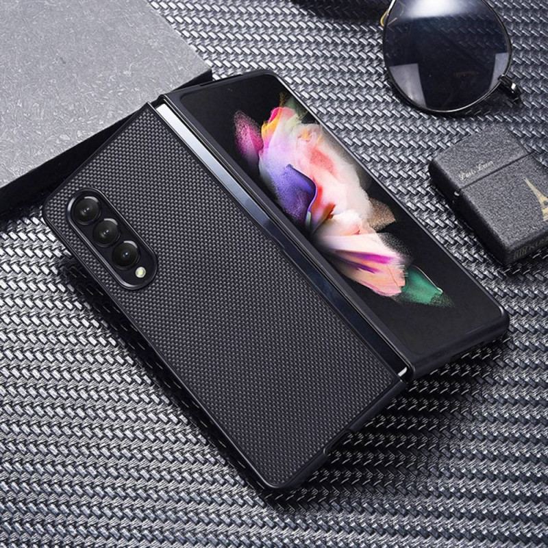 Capa Para Samsung Galaxy Z Fold 4 Couro Sintético Resistente Aos Negócios