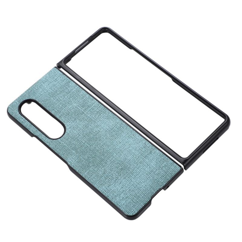 Capa Para Samsung Galaxy Z Fold 4 Couro Sintético Tecido