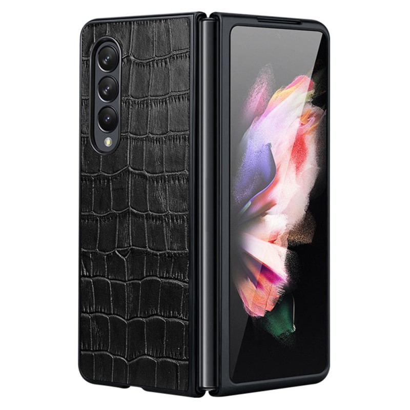 Capa Para Samsung Galaxy Z Fold 4 Croco Chic