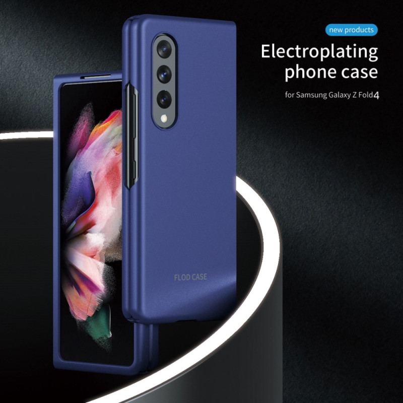 Capa Para Samsung Galaxy Z Fold 4 Invólucro Metálico Flod