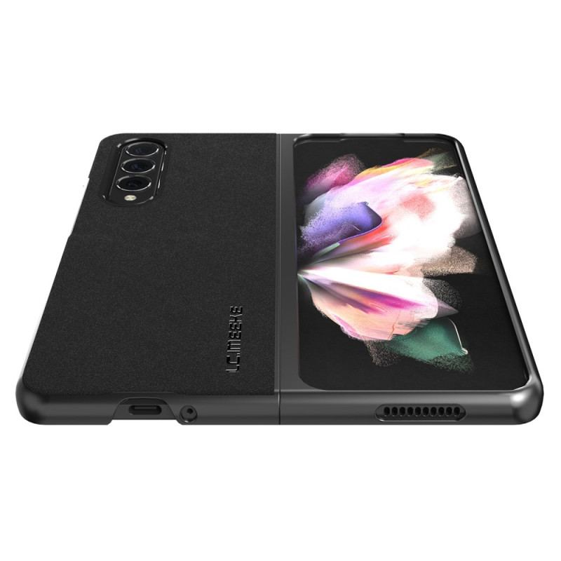 Capa Para Samsung Galaxy Z Fold 4 Lc. Couro Sintético Macio Imeeke