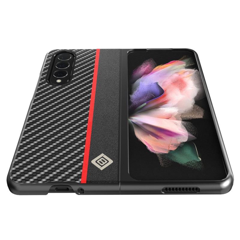 Capa Para Samsung Galaxy Z Fold 4 Linha De Fibra De Carbono Lc. Imeeke