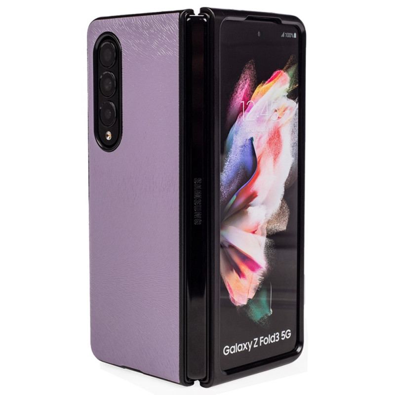 Capa Para Samsung Galaxy Z Fold 4 Pele Em Relevo