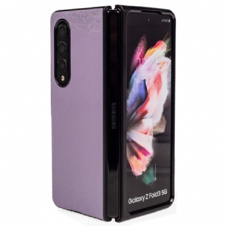 Capa Para Samsung Galaxy Z Fold 4 Pele Em Relevo