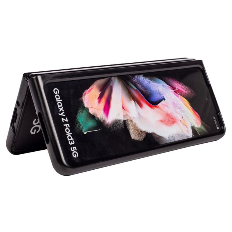 Capa Para Samsung Galaxy Z Fold 4 Pele Em Relevo