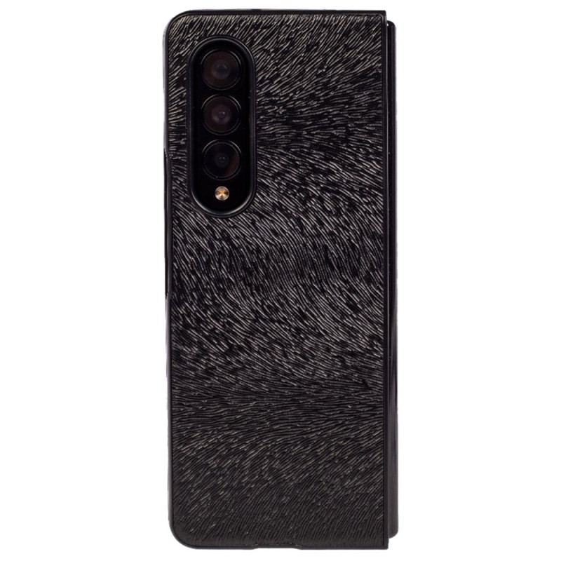 Capa Para Samsung Galaxy Z Fold 4 Pele Em Relevo