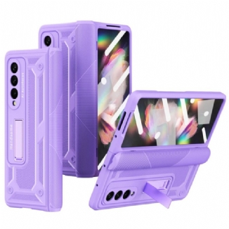 Capa Para Samsung Galaxy Z Fold 4 Capa Proteção Vidro Temperado De Proteção Dupla