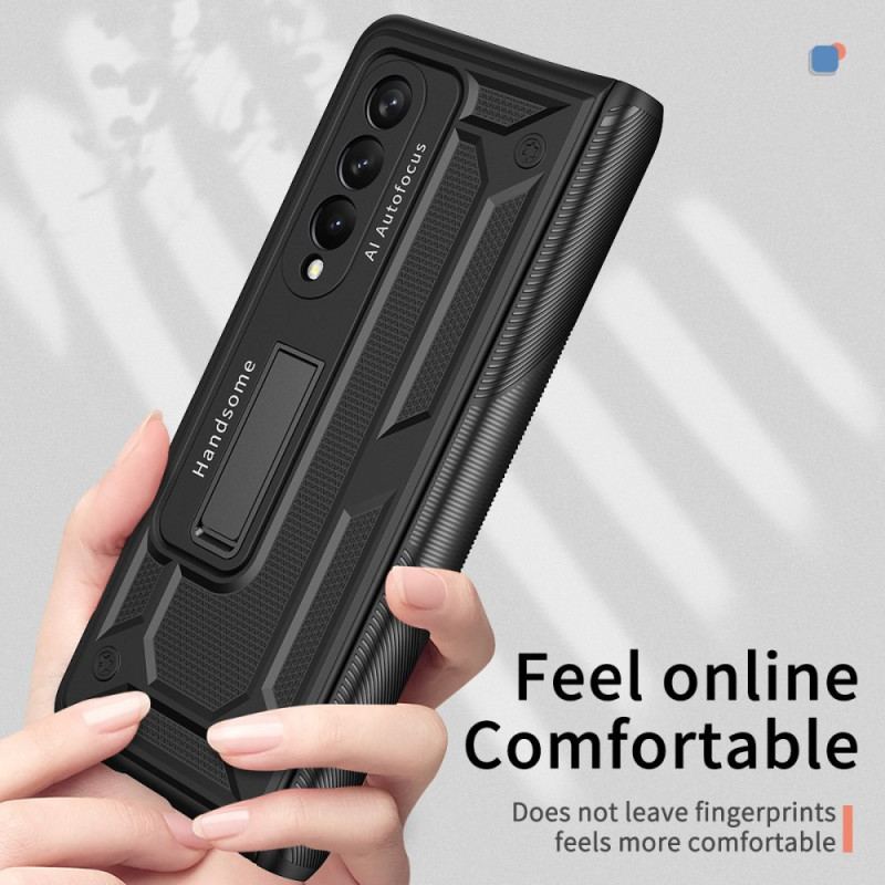 Capa Para Samsung Galaxy Z Fold 4 Capa Proteção Vidro Temperado De Proteção Dupla