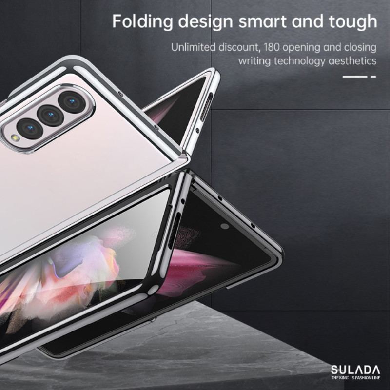 Capa Para Samsung Galaxy Z Fold 4 Sulada Translúcido