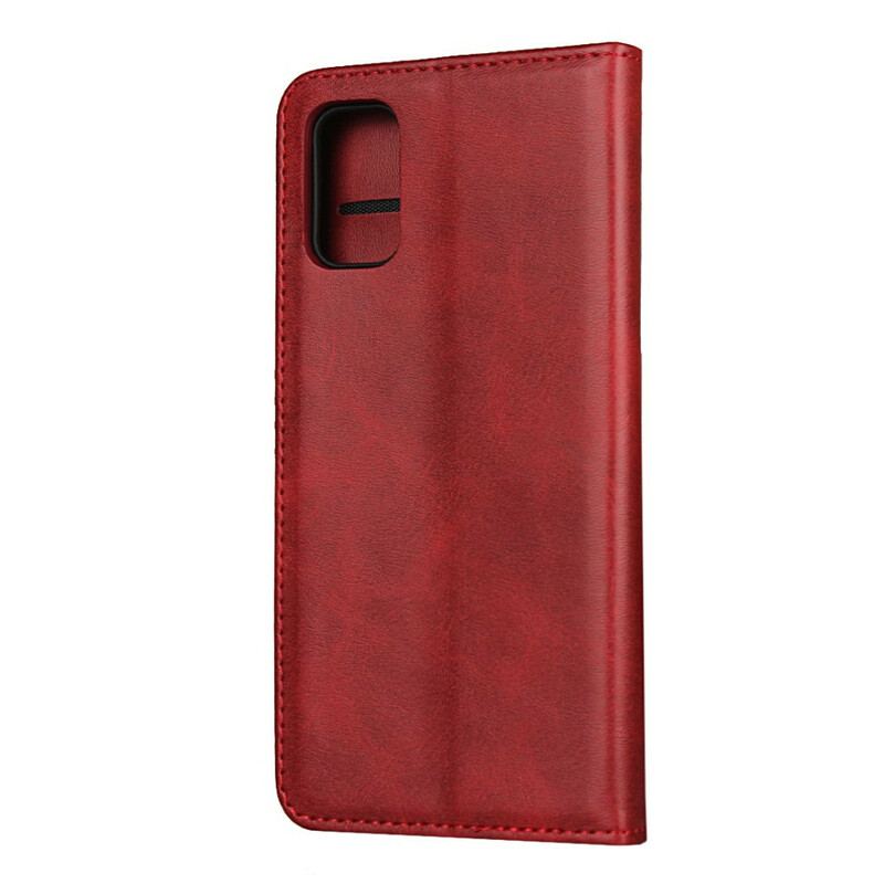 Capa De Celular Para Samsung Galaxy A41 Flip Estilo Couro Sobriedade