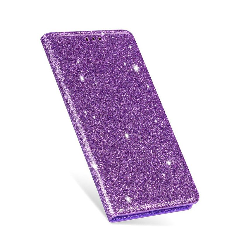 Capa De Celular Para Samsung Galaxy A41 Flip Estilo De Lantejoulas