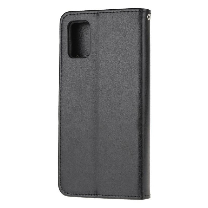 Capa Flip Para Samsung Galaxy A41 Borboletas Encantadas