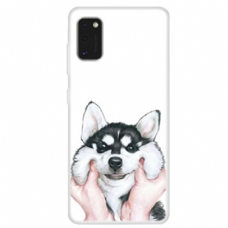 Capa Para Samsung Galaxy A41 Cabeça De Lobo