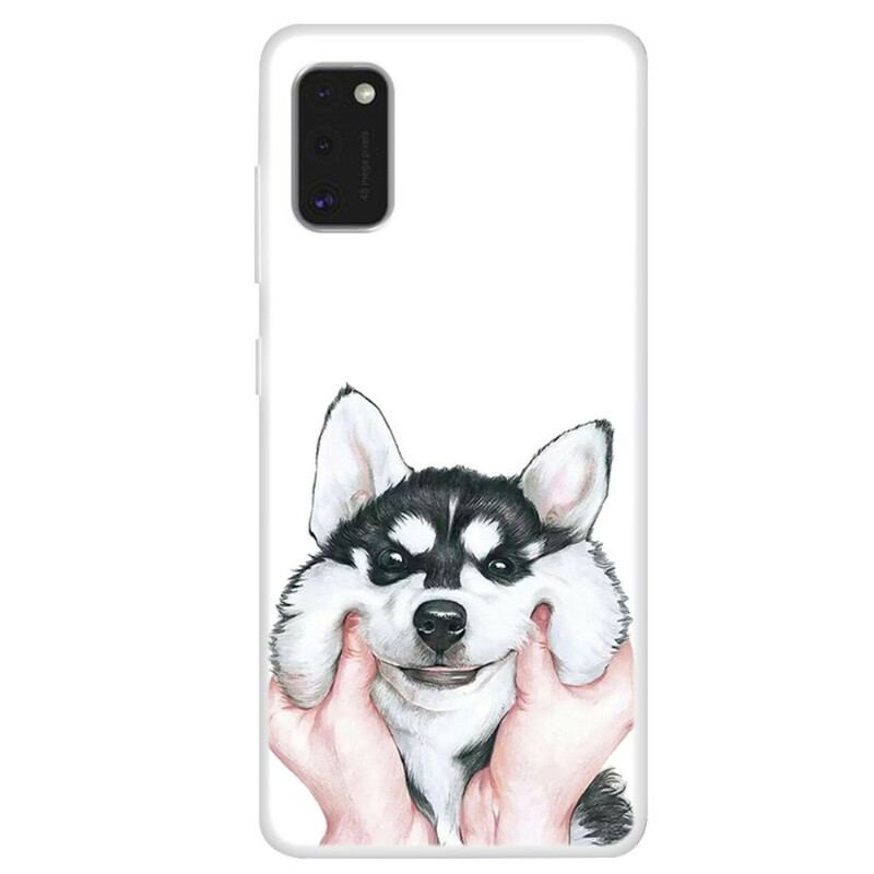 Capa Para Samsung Galaxy A41 Cabeça De Lobo