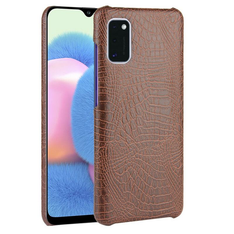 Capa Para Samsung Galaxy A41 Efeito Pele De Crocodilo