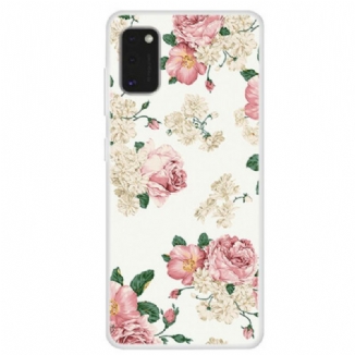 Capa Para Samsung Galaxy A41 Flores Da Liberdade