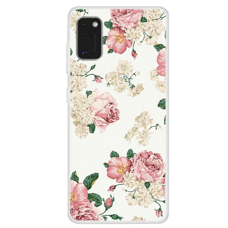 Capa Para Samsung Galaxy A41 Flores Da Liberdade