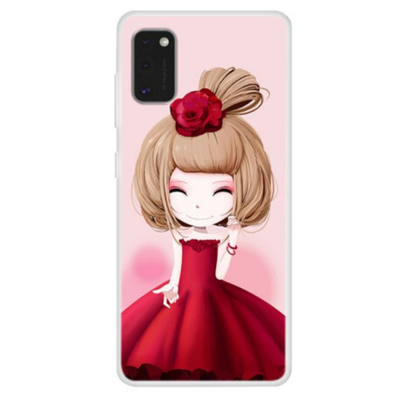 Capa Para Samsung Galaxy A41 Lady Mangá