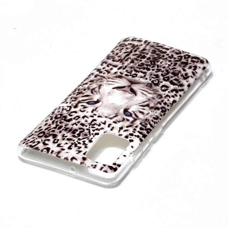 Capa Para Samsung Galaxy A41 Leopardo Fluorescente