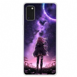 Capa Para Samsung Galaxy A41 Lua Cheia Mágica